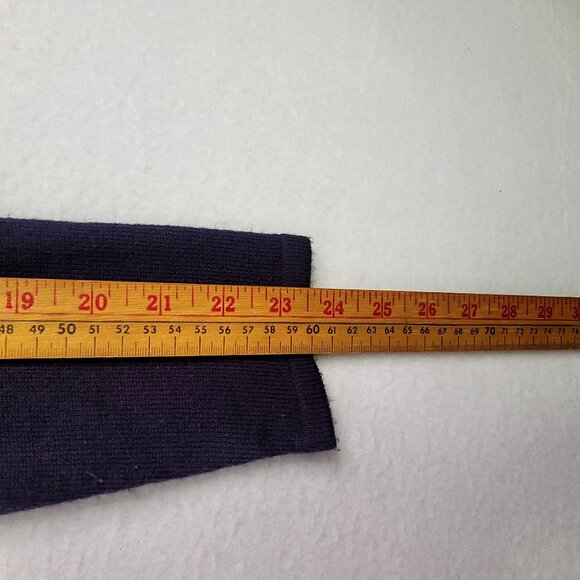 New York & Company Purple Knit Sweater Dress W/ Belt Small *Callout - Picture 7 of 11